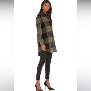 BB Dakota x Steve Madden Eldridge Jacket in Sage XS